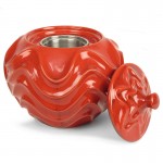 Ruffle Patio Torch / Red w Fuel
