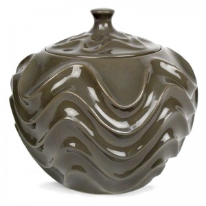 Ruffle Patio Torch / Smokey Taupe w Fuel