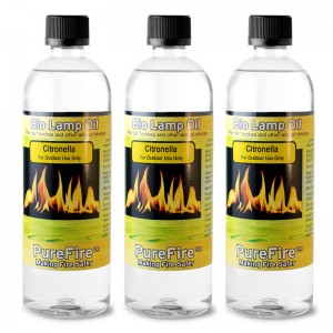 PureFire™ CITRO Bio Lamp Oil, 3-Pack 750 ML