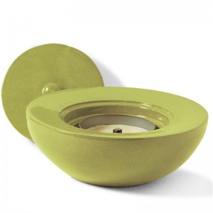 Windflame Bowl Candle FirePot, Jade